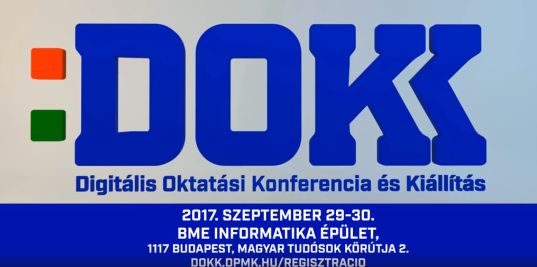 DOKK Digitlis Oktatsi Konferencia s Killts fnykpe.